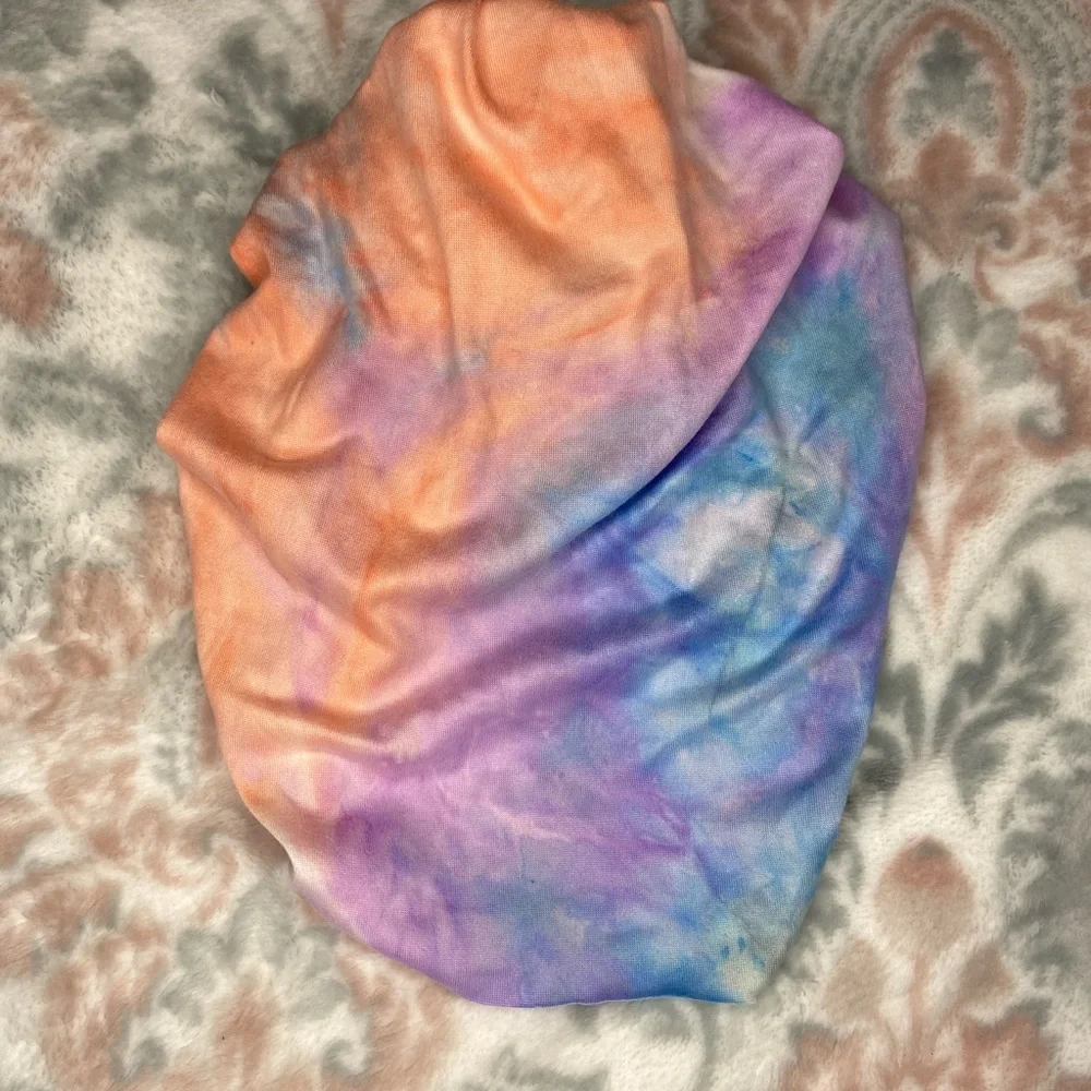 Colorful Tie-Dye Kids Turban Hat